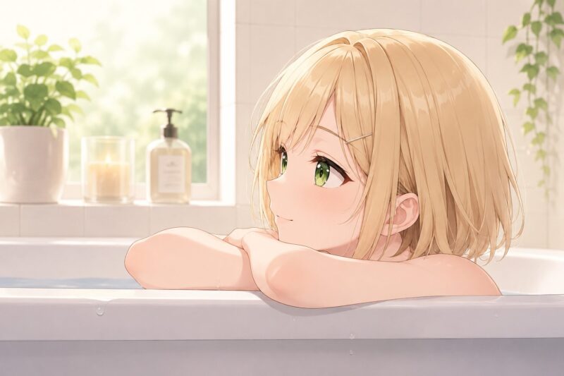 一人暮らしのための入浴時短術。浴槽に湯を張りながら歯を磨いてついでに風呂掃除も